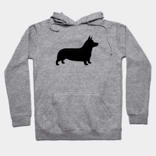 Pembroke Welsh Corgi Silhouette Hoodie